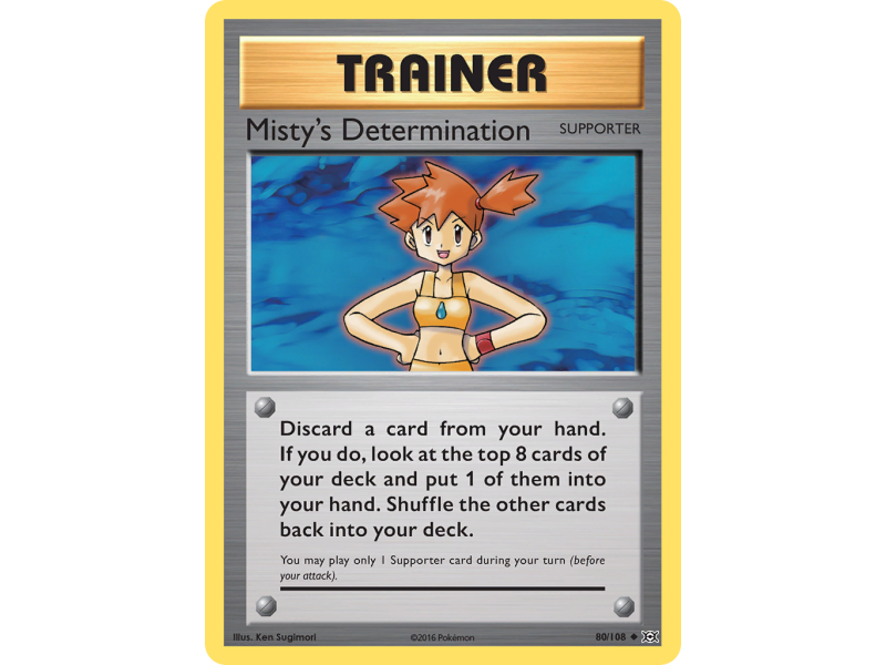 Misty's Determination