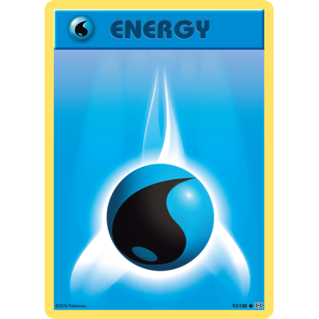 Water Energy (Reverse Holo)