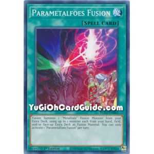 Parametalfoes Fusion (Common) – Blazing Vortex | Carta YUGIOH en México