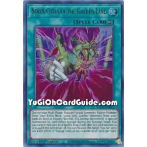 Seven Cities of the Golden Land (Ultra Rare) – Blazing Vortex | Carta YUGIOH en México