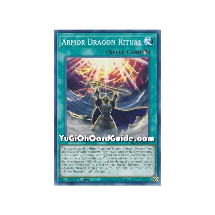 Armed Dragon Ritual (Common) – Blazing Vortex | Carta YUGIOH en México