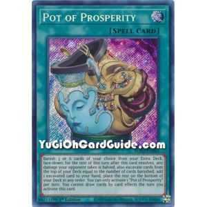 Pot of Prosperity (Secret Rare) – Blazing Vortex | Carta YUGIOH en México