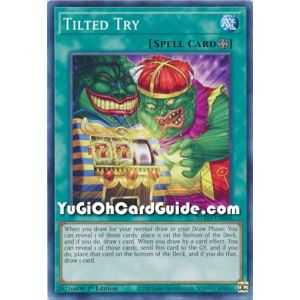 Tilted Try (Common) – Blazing Vortex | Carta YUGIOH en México