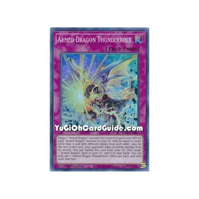 Armed Dragon Thunderbolt (Super Rare) – Blazing Vortex | Carta YUGIOH en México