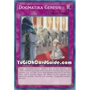 Dogmatika Genesis (Common) – Blazing Vortex | Carta YUGIOH en México