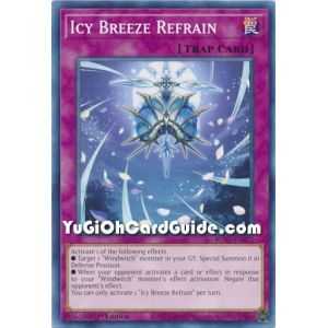 Icy Breeze Refrain (Common) – Blazing Vortex | Carta YUGIOH en México