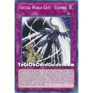 Virtual World Gate - Xuanwu (Common) – Blazing Vortex | Carta YUGIOH en México