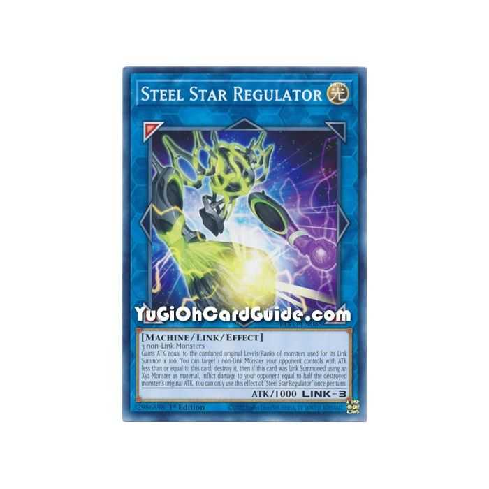 Steel Star Regulator (Common) – Blazing Vortex | Carta YUGIOH en México