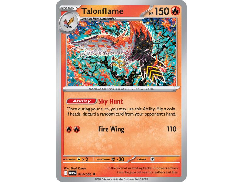 Talonflame (Reverse Holo)