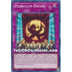 Pendulum Encore (Common) – Blazing Vortex | Carta YUGIOH en México