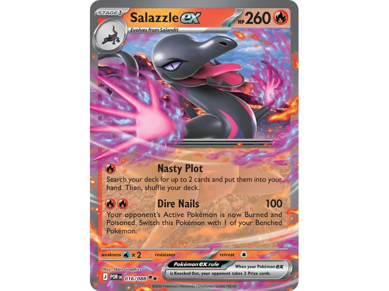 Salazzle ex (Double Rare)
