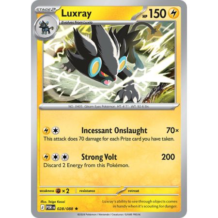 Luxray (Reverse Holo)