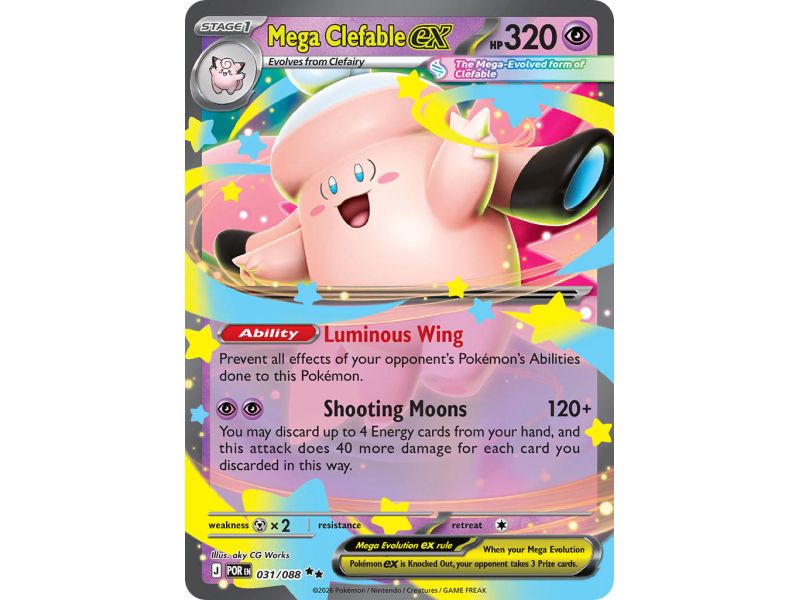 Mega Clefable ex (Double Rare)