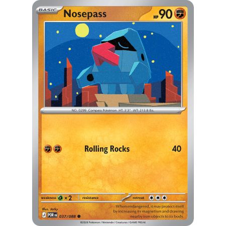 Nosepass (Reverse Holo)