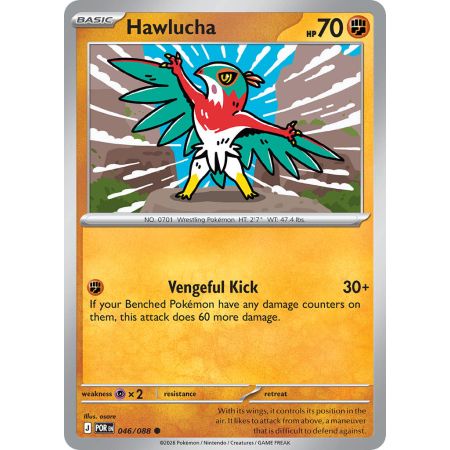 Hawlucha (Reverse Holo)