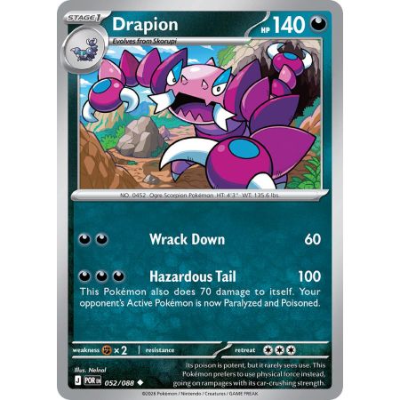 Drapion (Reverse Holo)