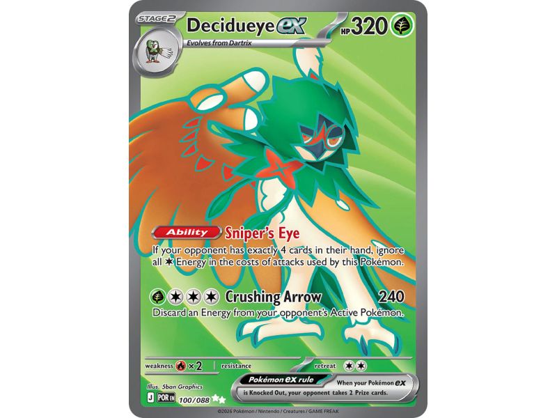 Decidueye ex (Ultra Rare)