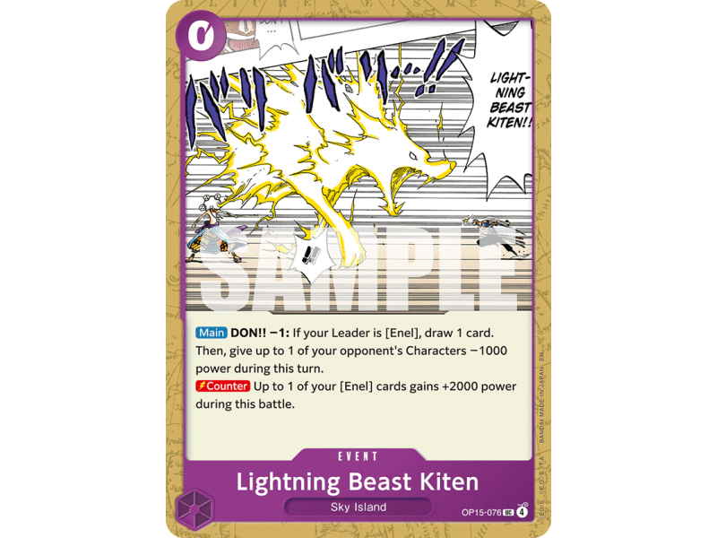 Lightning Beast Kiten (AA)