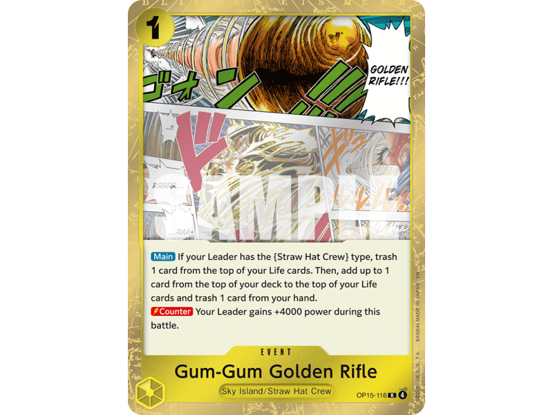 Gum-Gum Golden Rifle (R)