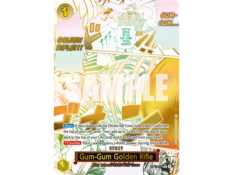 Gum-Gum Golden Rifle (AA)