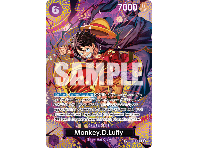 Monkey.D.Luffy (SR)