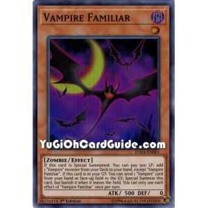 Vampire Familiar (Super Rare) – Dark Saviors | Carta YUGIOH en México