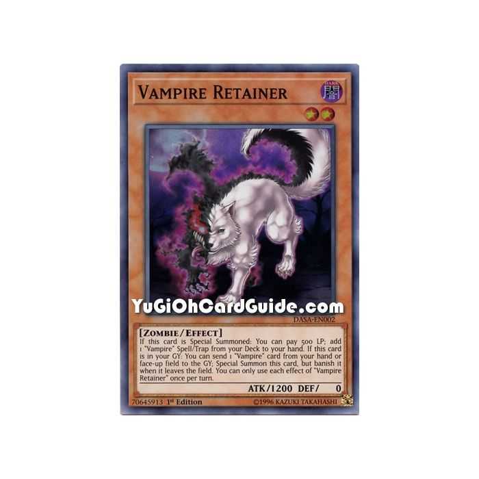 Vampire Retainer (Super Rare) – Dark Saviors | Carta YUGIOH en México