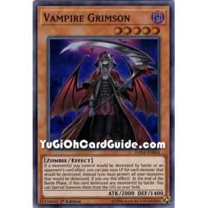 Vampire Grimson (Super Rare) – Dark Saviors | Carta YUGIOH en México