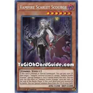 Vampire Scarlet Scourge (Secret Rare) – Dark Saviors | Carta YUGIOH en México