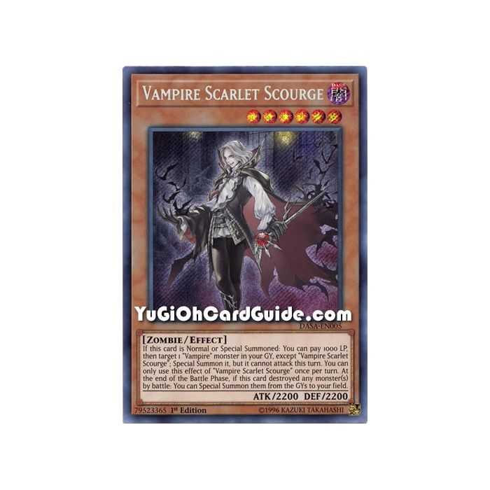 Vampire Scarlet Scourge (Secret Rare) – Dark Saviors | Carta YUGIOH en México