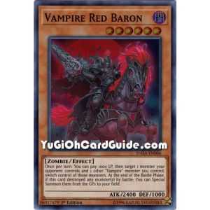 Vampire Red Baron (Super Rare) – Dark Saviors | Carta YUGIOH en México