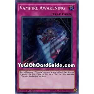 Vampire Awakening (Super Rare) – Dark Saviors | Carta YUGIOH en México