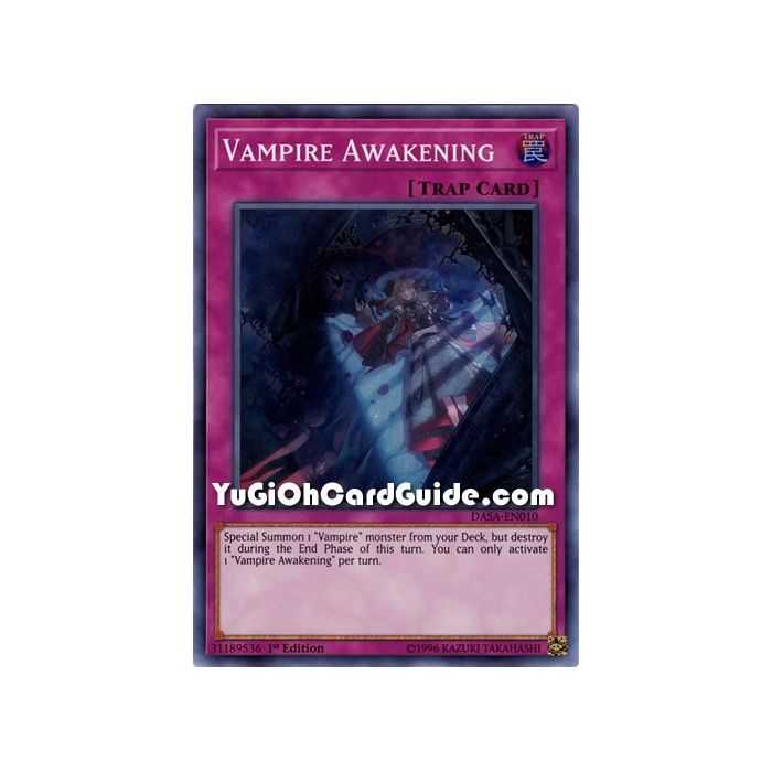 Vampire Awakening (Super Rare) – Dark Saviors | Carta YUGIOH en México