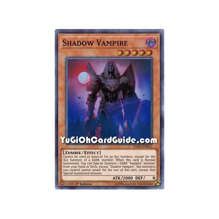 Shadow Vampire (Super Rare) – Dark Saviors | Carta YUGIOH en México