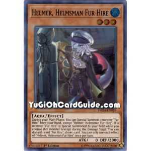 Helmer, Helmsman Fur Hire (Super Rare) – Dark Saviors | Carta YUGIOH en México