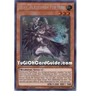 Beat, Bladesman Fur Hire (Secret Rare) – Dark Saviors | Carta YUGIOH en México