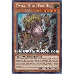 Dyna, Hero Fur Hire (Secret Rare) – Dark Saviors | Carta YUGIOH en México