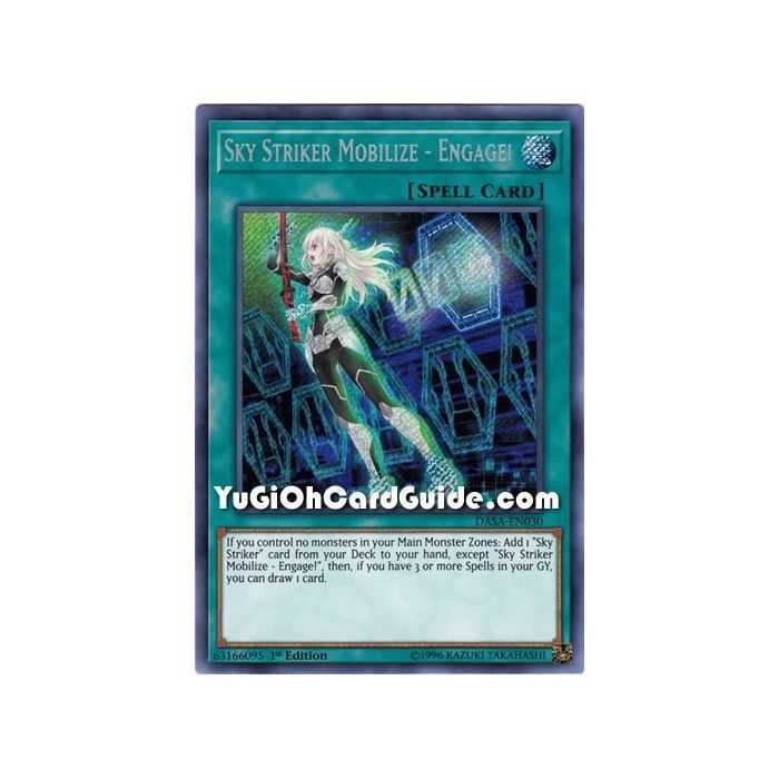 Sky Striker Mobilize - Engage! (Secret Rare) – Dark Saviors | Carta YUGIOH en México