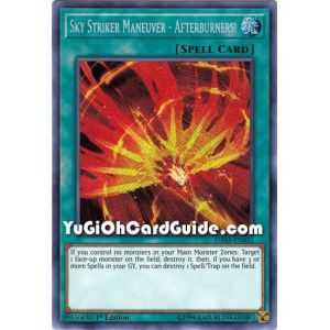 Sky Striker Maneuver - Afterburners! (Secret Rare) – Dark Saviors | Carta YUGIOH en México