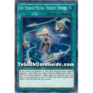 Sky Striker Mecha - Hornet Drones (Super Rare) – Dark Saviors | Carta YUGIOH en México
