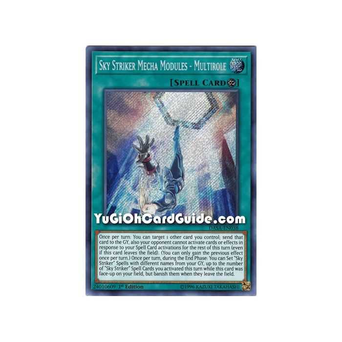 Sky Striker Mecha Modules - Multirole (Secret Rare) – Dark Saviors | Carta YUGIOH en México