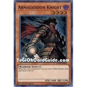 Armageddon Knight (Super Rare) – Dark Saviors | Carta YUGIOH en México