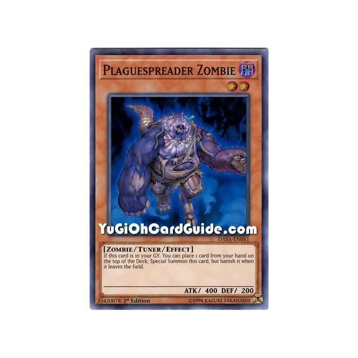 Plaguespreader Zombie (Super Rare) – Dark Saviors | Carta YUGIOH en México