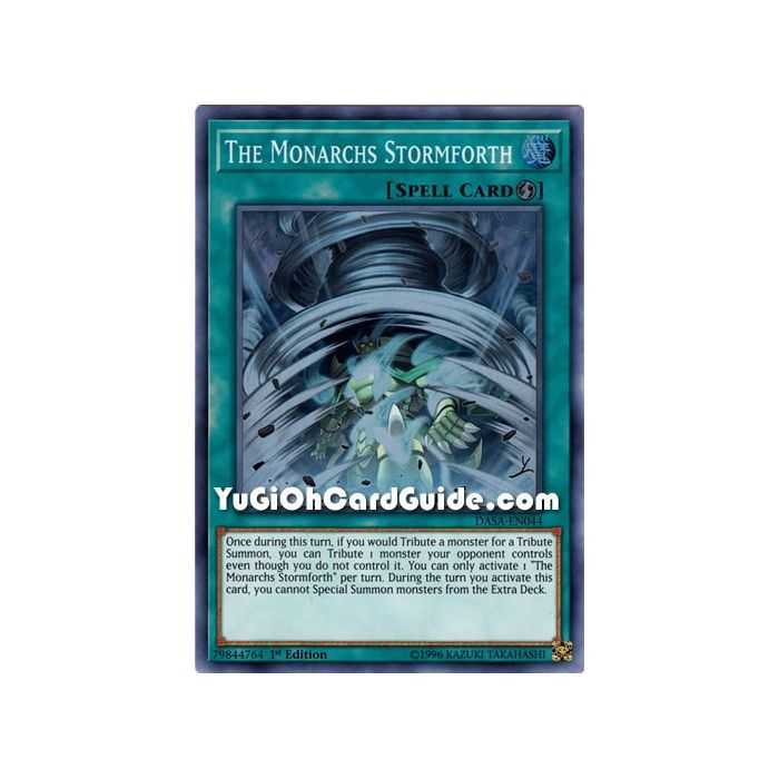 The Monarchs Stormfront (Super Rare) – Dark Saviors | Carta YUGIOH en México