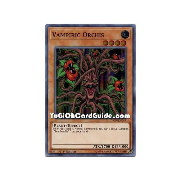 Vampiric Orchis (Super Rare) – Dark Saviors | Carta YUGIOH en México