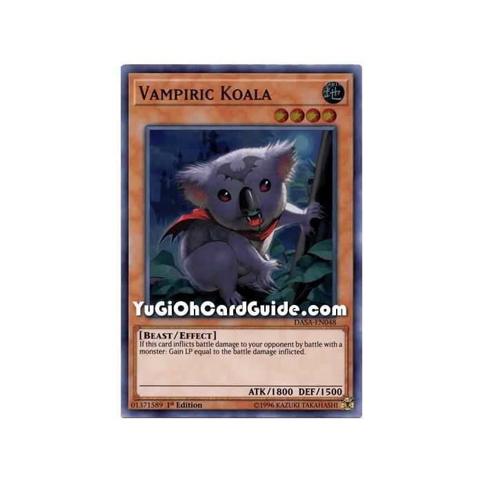 Vampiric Koala (Super Rare) – Dark Saviors | Carta YUGIOH en México