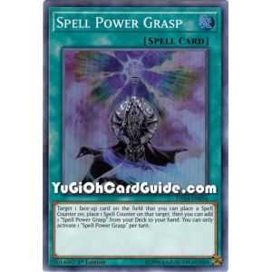 Spell Power Grasp (Super Rare) – Dark Saviors | Carta YUGIOH en México