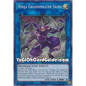 Ninja Grandmaster Saizo (Secret Rare) – Shadows In Valhalla | Carta YUGIOH en México