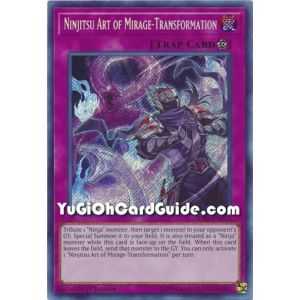 Ninjitsu Art of Mirage-Transformation (Secret Rare) – Shadows In Valhalla | Carta YUGIOH en México