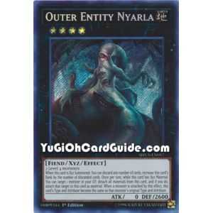 Outer Entity Nyarla (Secret Rare) – Shadows In Valhalla | Carta YUGIOH en México